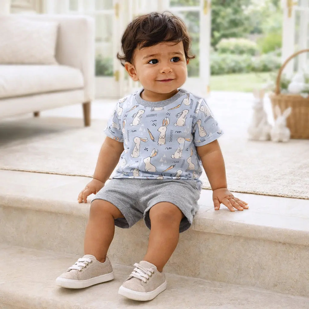Cottontail Crew Bamboo & Cotton Easter Set for Boys Tesa Babe