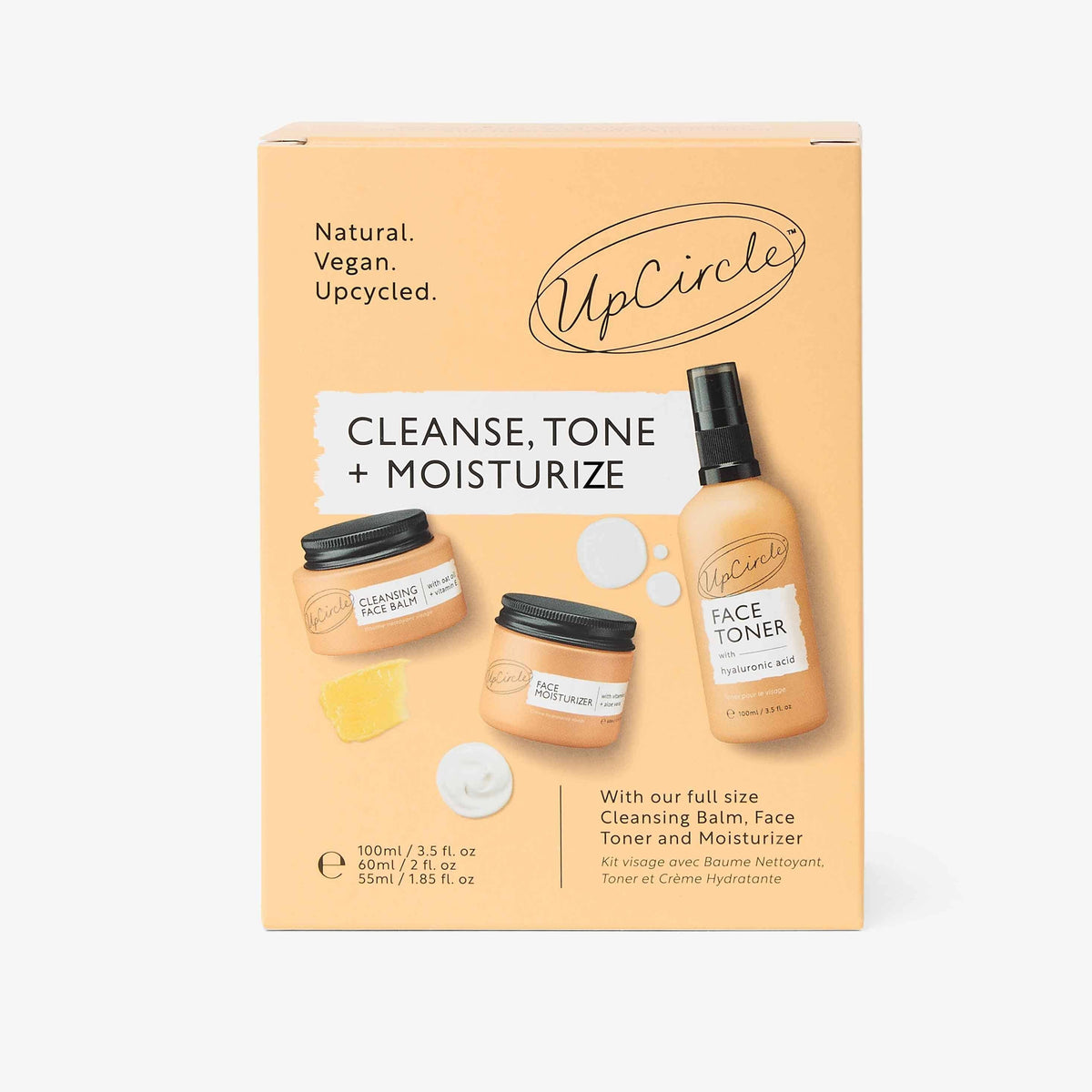 Cleanse, Tone + Moisturize Set - Snipetell