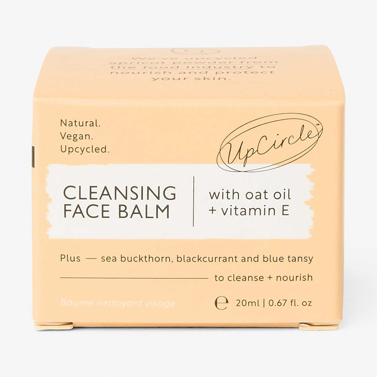 Cleansing Face Balm with Oat Oil + Vitamin E - Travel Size - Snipetell