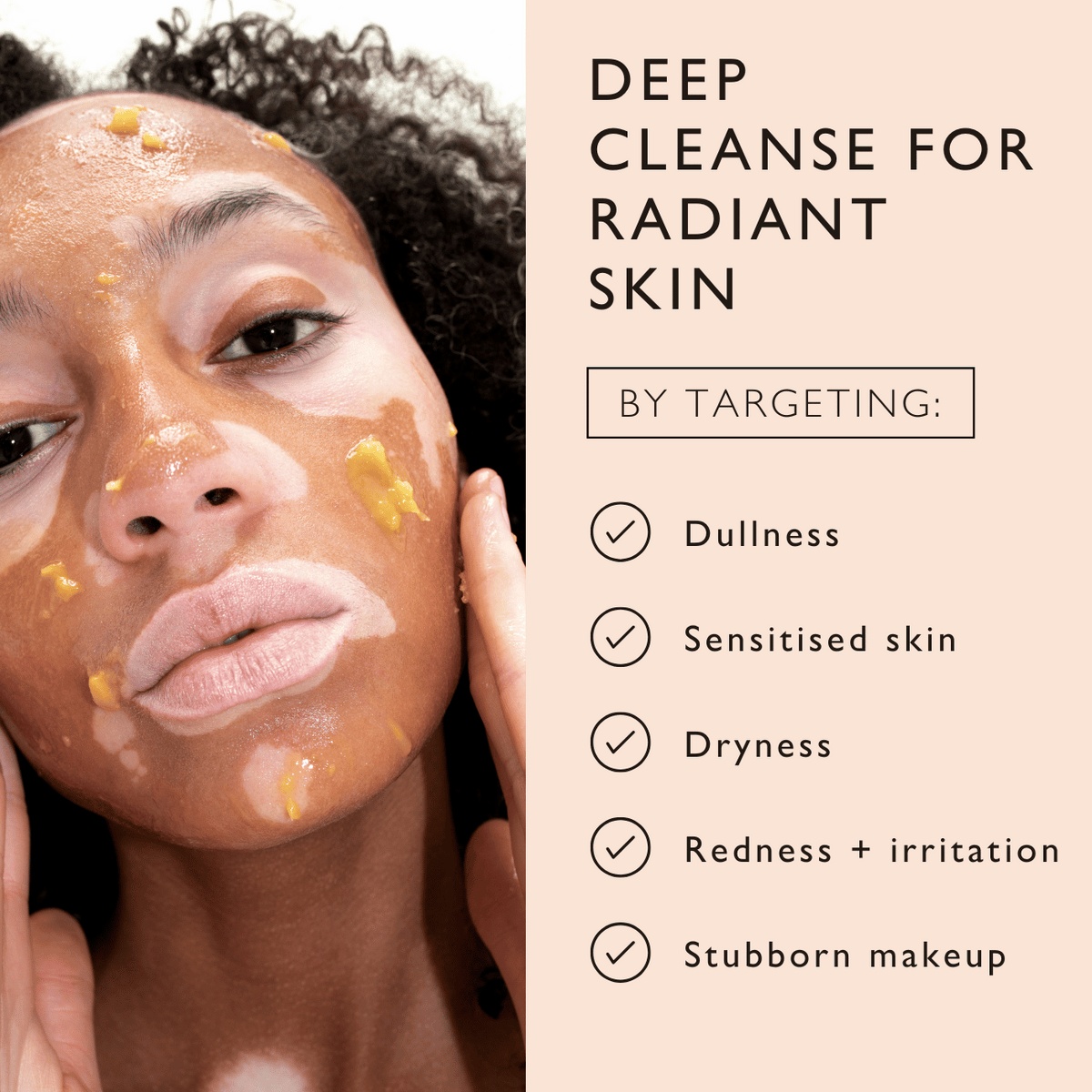 Cleansing Face Balm with Oat Oil + Vitamin E - Travel Size - Snipetell