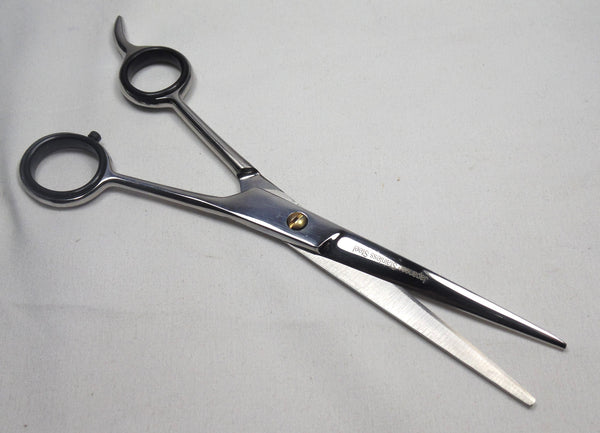 Left handed barber scissor 7"