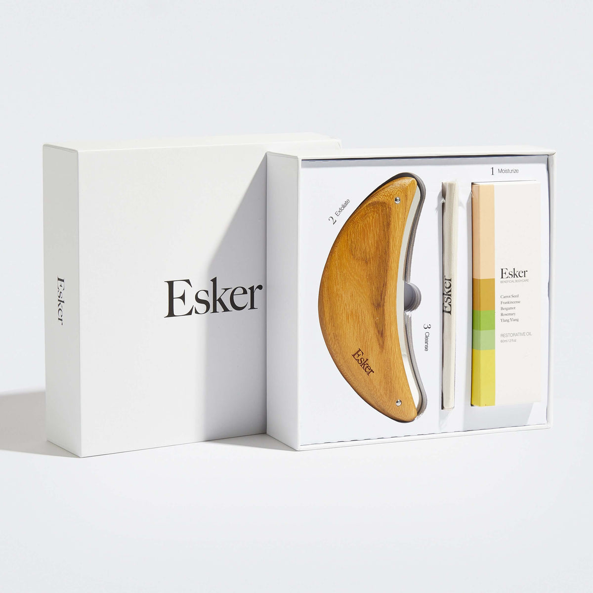 Ensemble d'outils d'exfoliation pour le corps