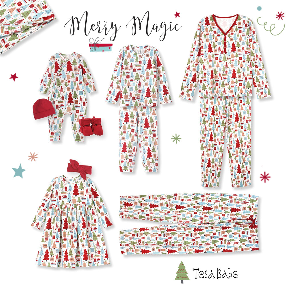 Christmas Merry Baby Bamboo Soft Stroller Blanket Tesa Babe