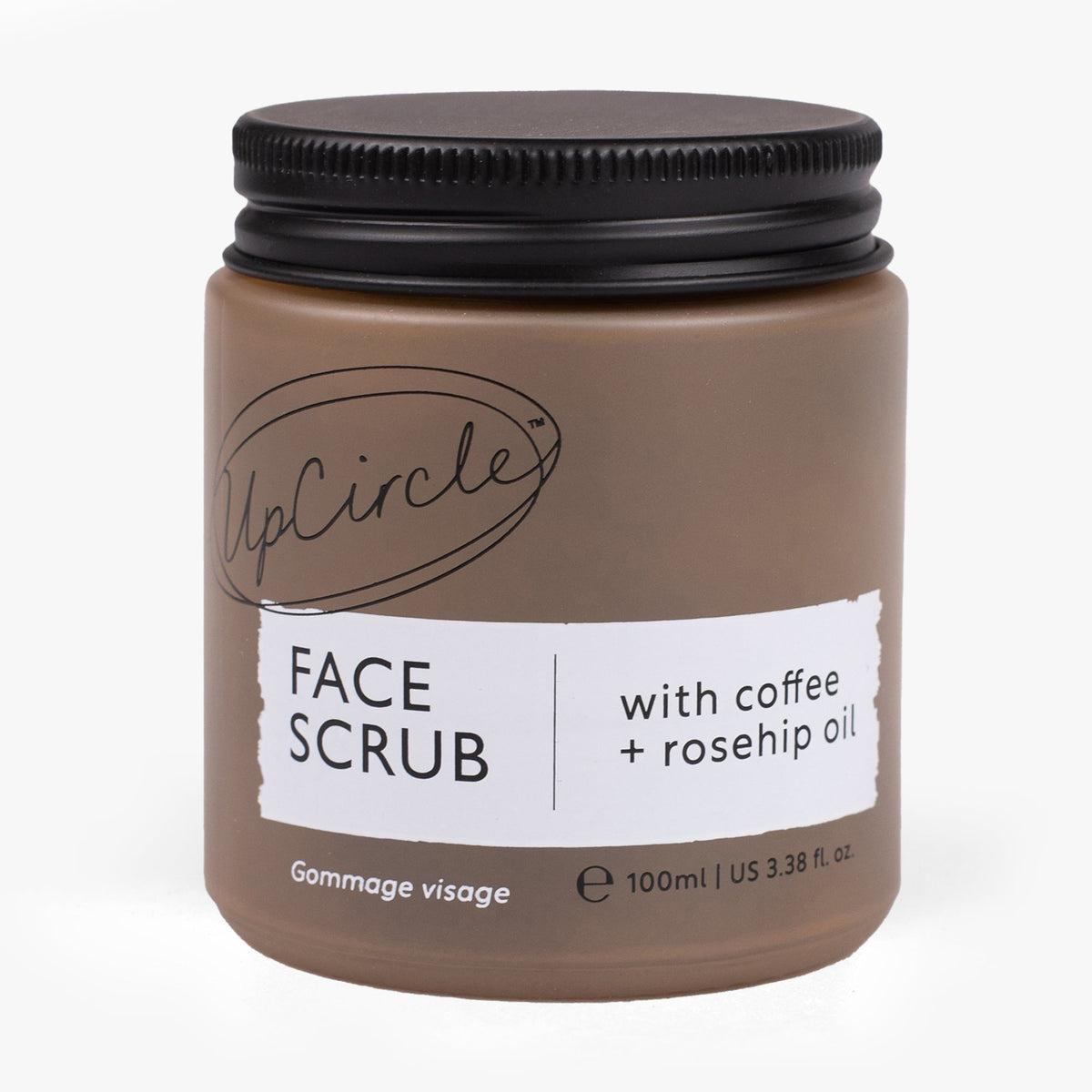 Face Scrub with Coffee + Rosehip Oil - Snipetell