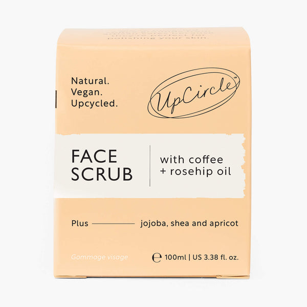 Gommage visage au café et à l'huile de rosier sauvage