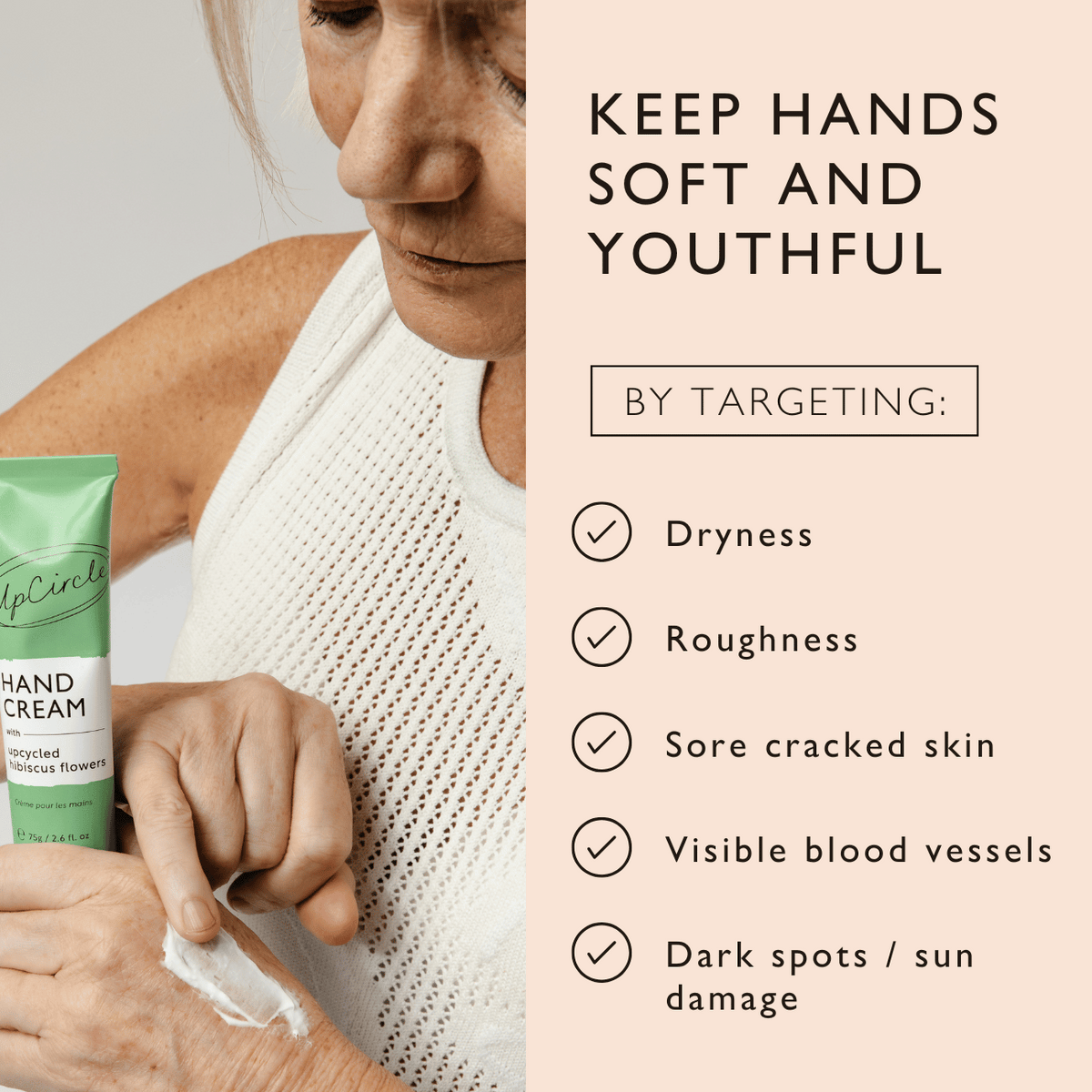 Hand Cream with Hibiscus Flowers - Snipetell