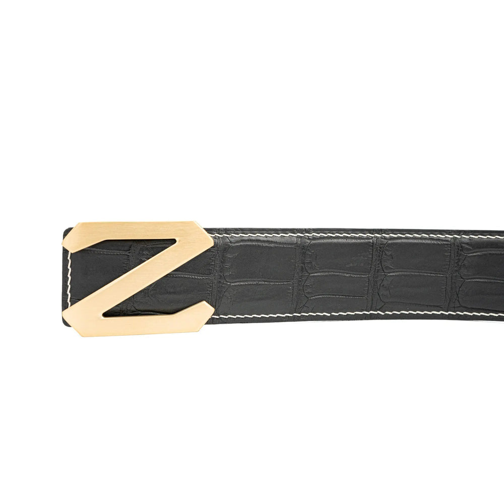Handcrafted Alligator Leather Belts DVG181