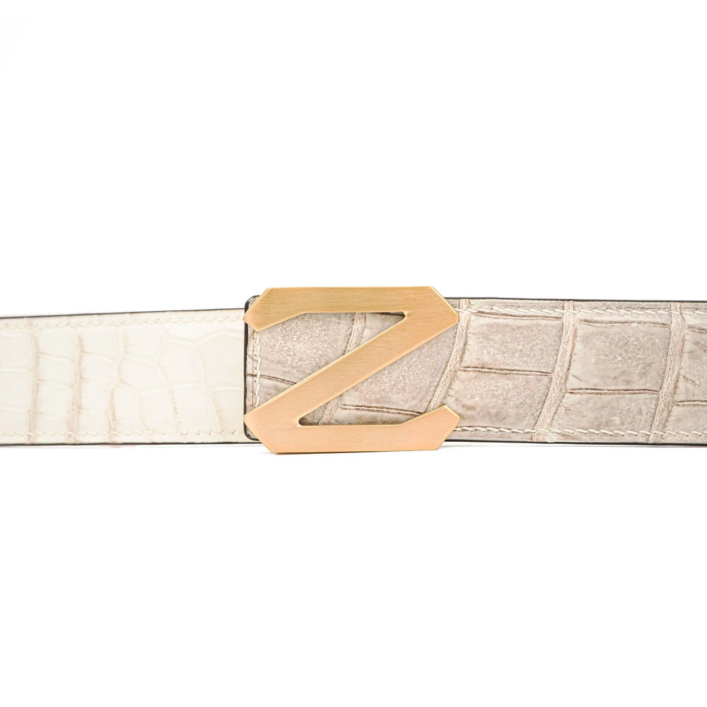 Handcrafted Alligator Leather Belts DVG192