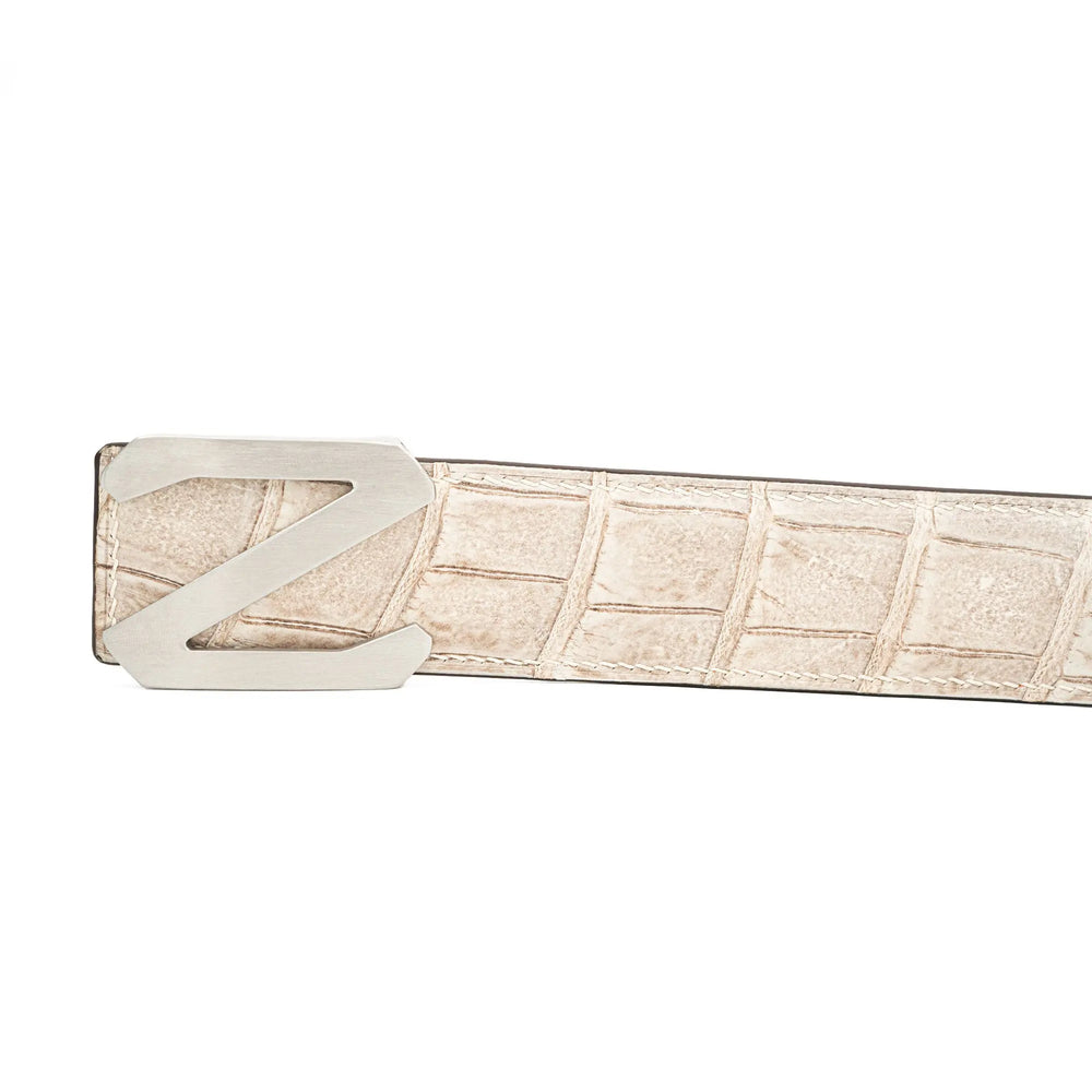 Handcrafted Alligator Leather Belts DVG192