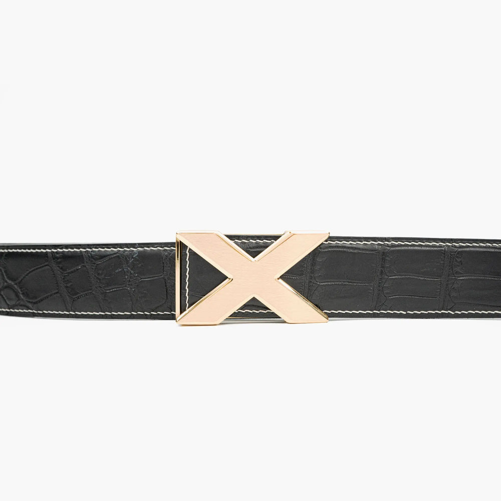 Handcrafted Alligator Leather Belts DVG2121