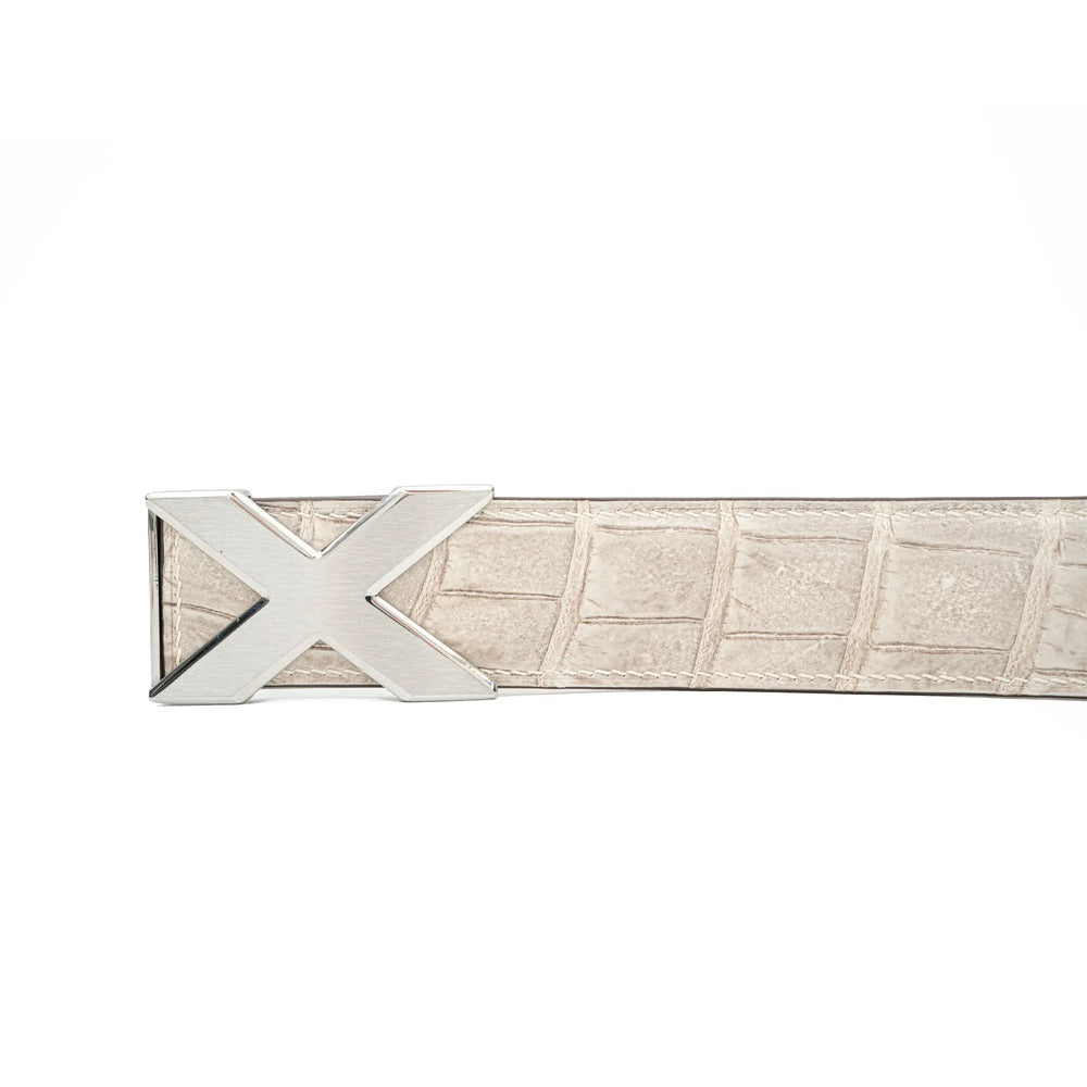 Handcrafted Alligator Leather Belts DVG225