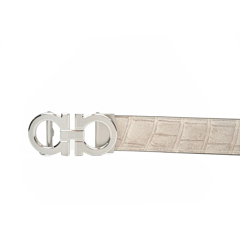 Handcrafted Alligator Leather Belts DVG252
