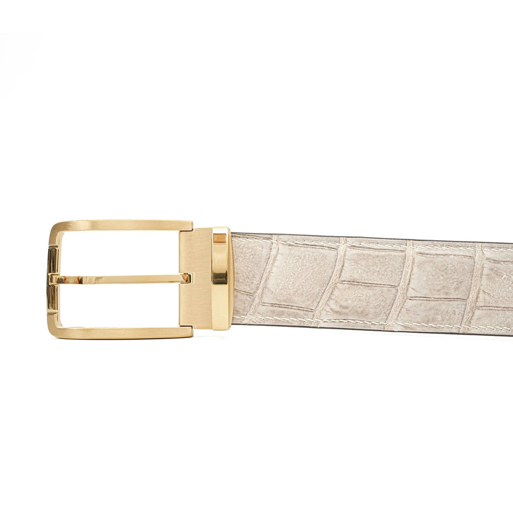 Handcrafted Alligator Leather Belts DVG285