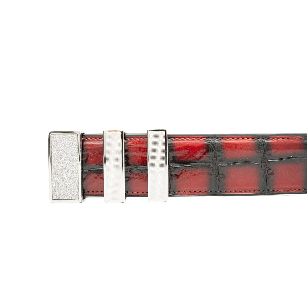 Handcrafted Alligator Leather Belts DVG29
