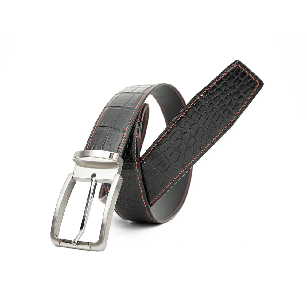 Handcrafted Alligator Leather Belts DVG291