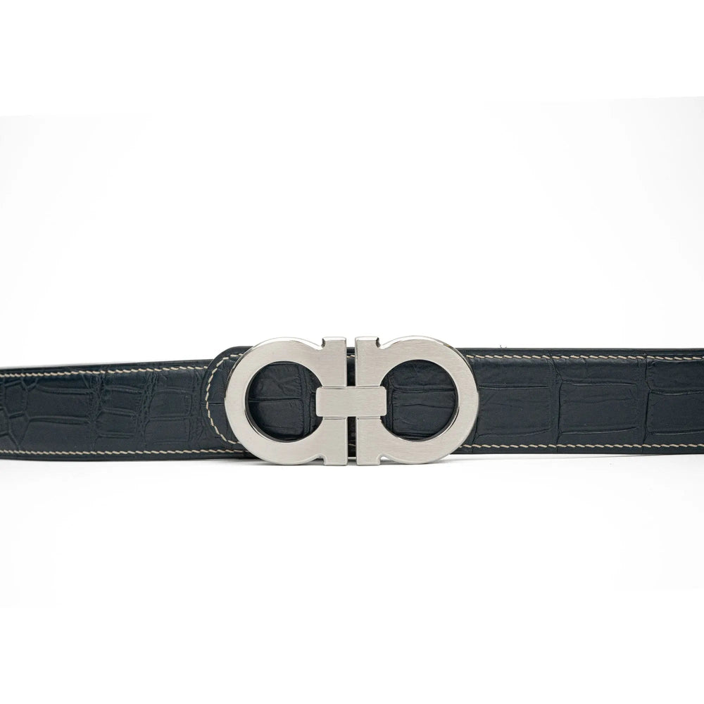 Handcrafted Alligator Leather Belts DVG345