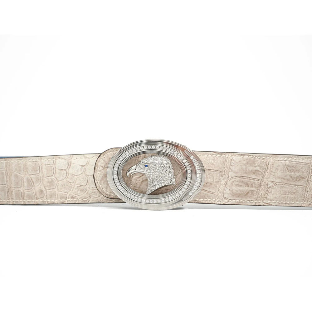 Handcrafted Alligator Leather Belts DVG366