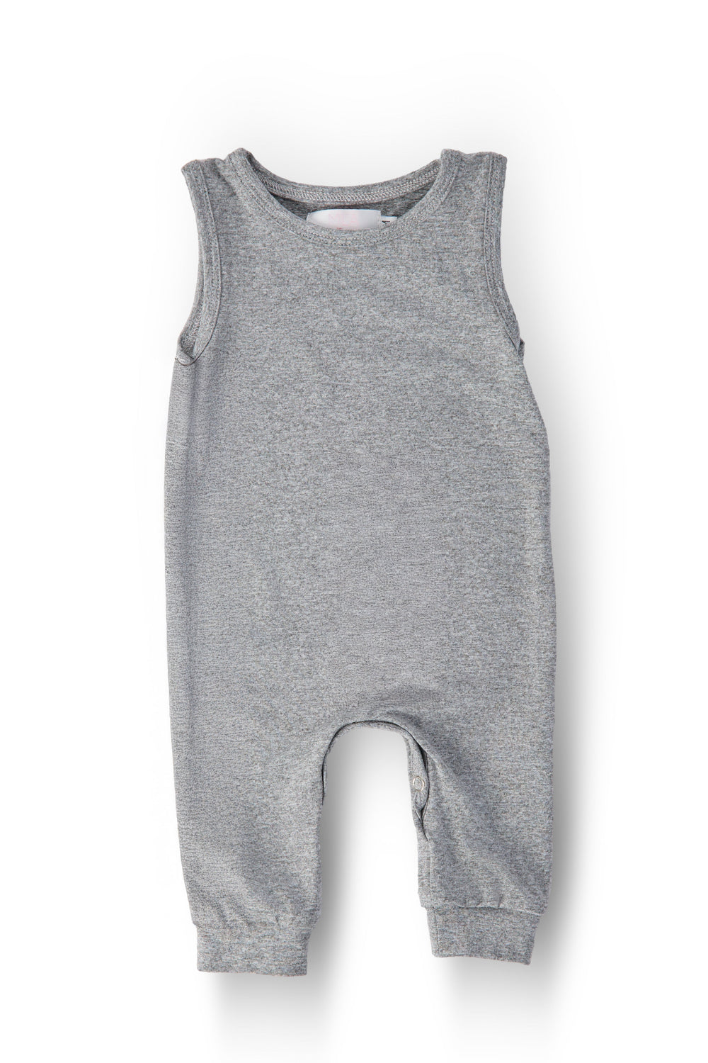 Heather Gray Tank One-Piece Jogger