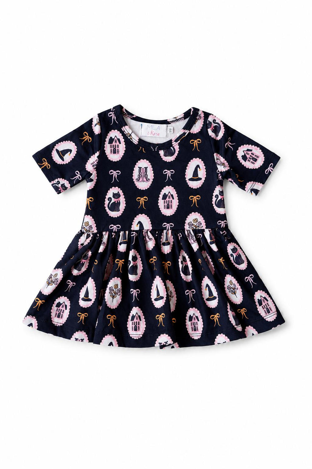 Hocus Pocus 3/4 Sleeve Twirl Bodysuit