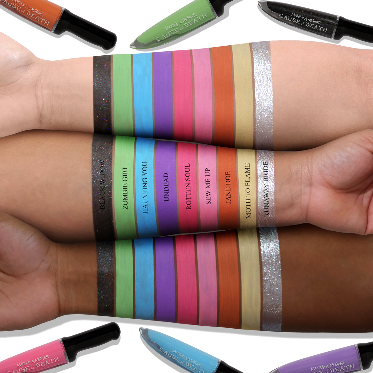 Cause of Death Liquid Eyeshadows: Singles - Snipetell