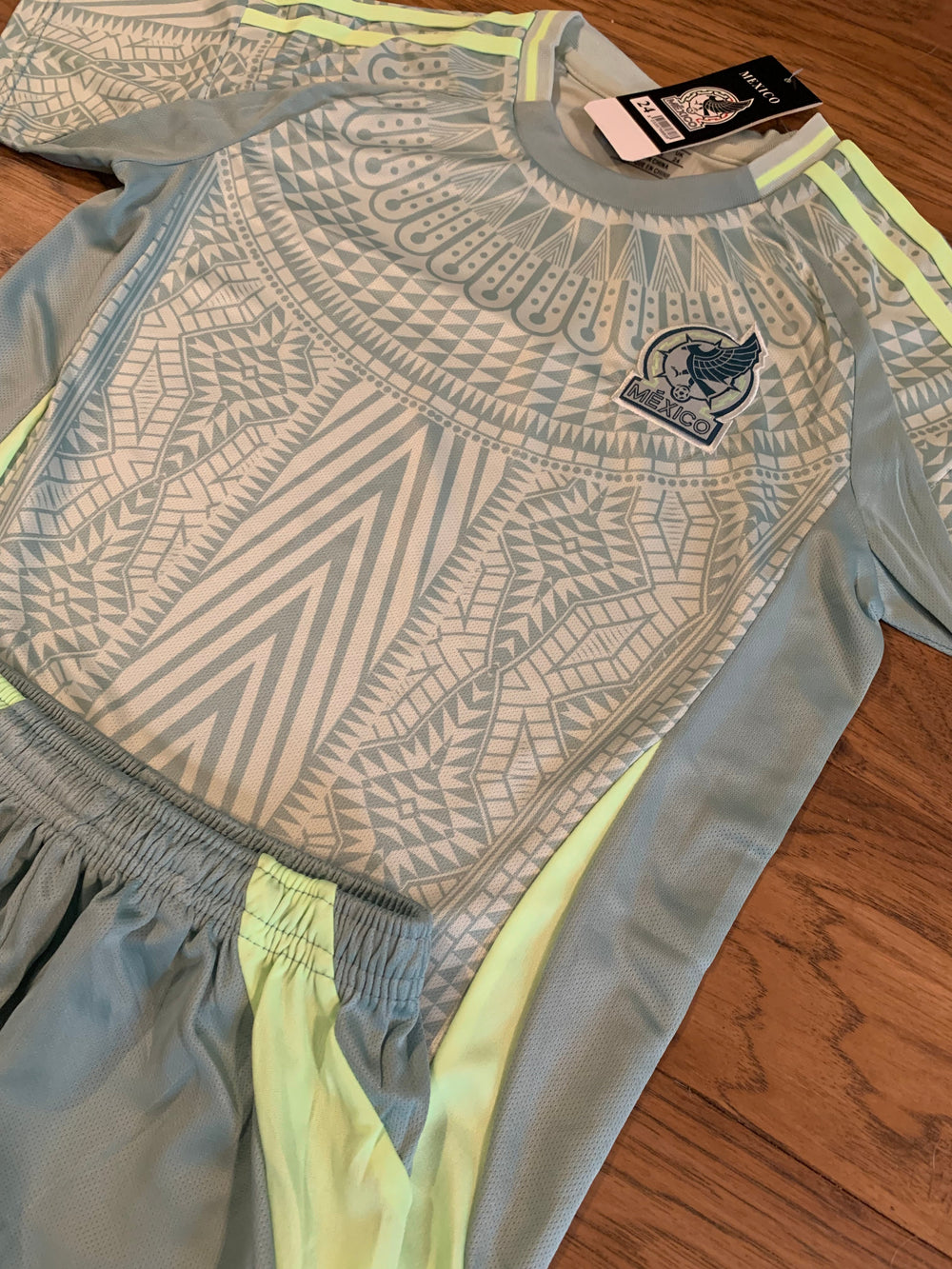Mexico National Soccer Jersey Kit Kids Youth & Toddler - 2 Piece Set CustomKiddos.com