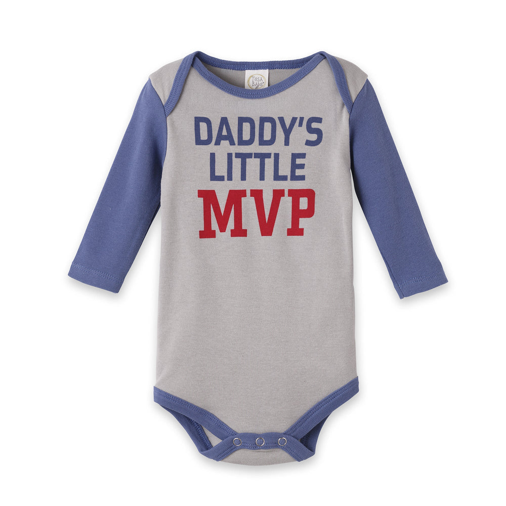 Daddy’s Little MVP Baby Bodysuit – Cotton Sports Outfit Tesa Babe