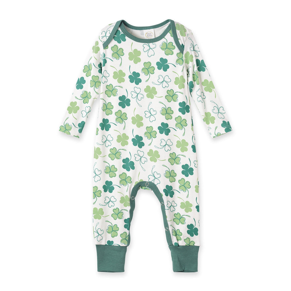 Shamrock Bamboo Baby Romper – Soft & Eco-Friendly Irish Gift Tesa Babe