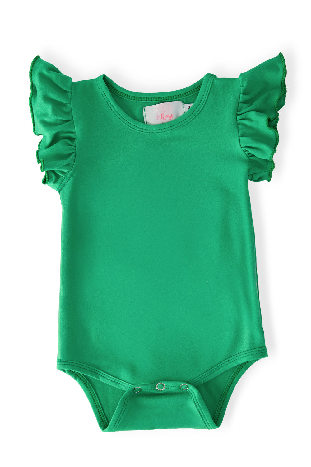 Kelly Green S/S Flutter Bodysuit