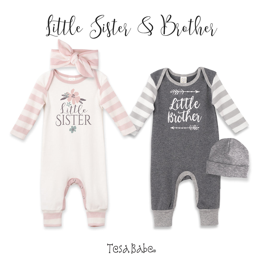 Little Sister Baby Girl Cotton Romper Tesa Babe