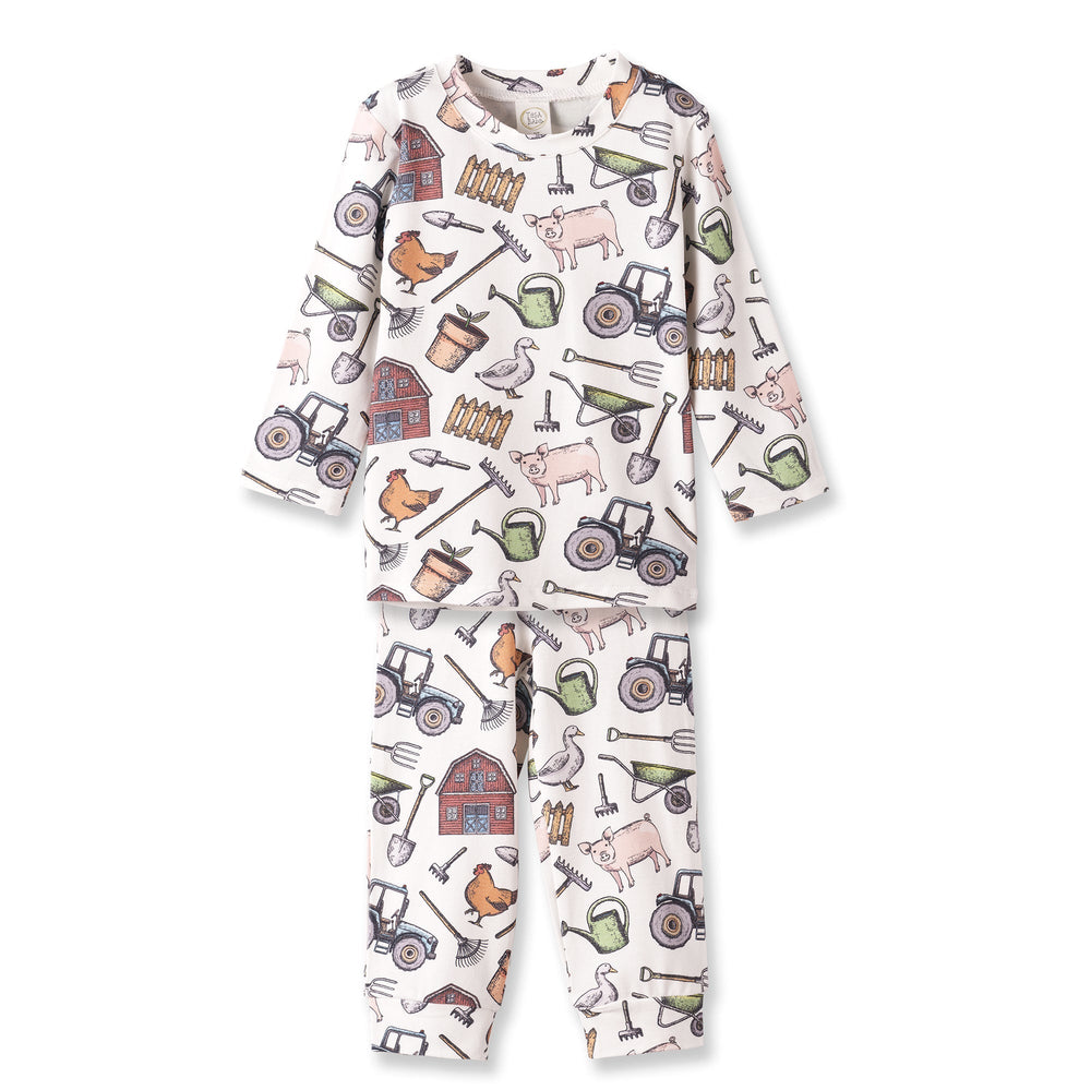Farmer's Market Kids Bamboo Pajama Set Tesa Babe