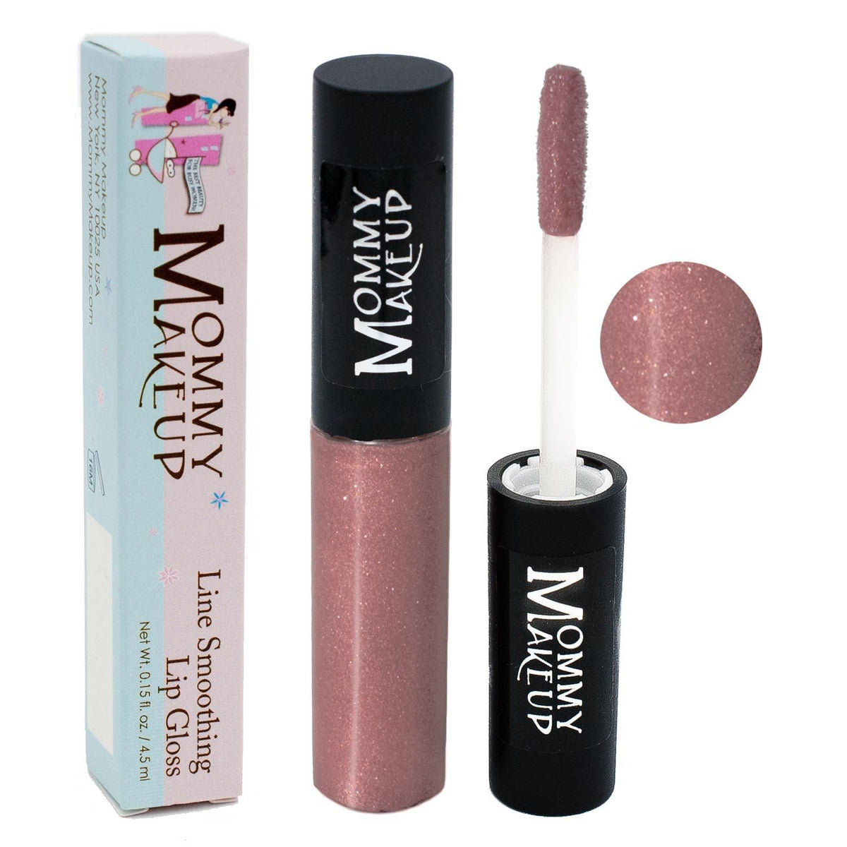 Line Smoothing Lip Gloss | Paraben-free Plumping Gloss - Model Mauve - Snipetell