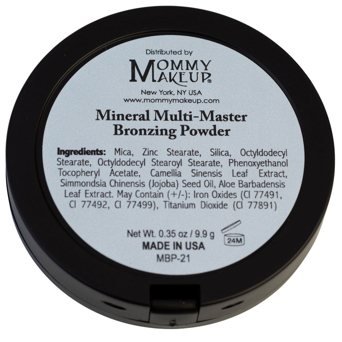 Mineral Multi-Master Bronzing Powder - Talc-free Bronzer for Face, Eyes, and Body - Snipetell