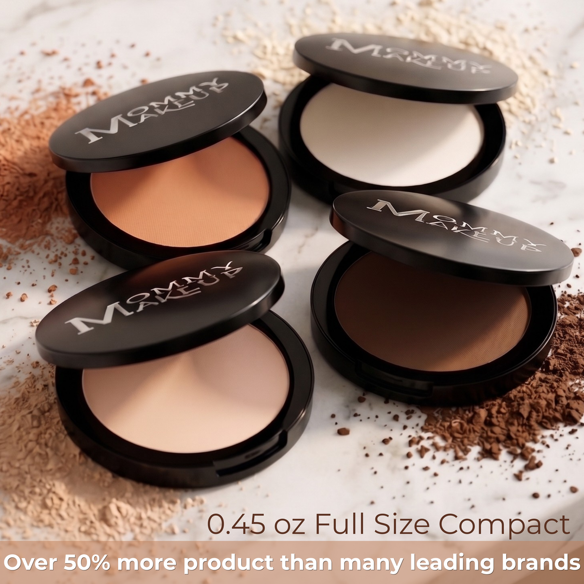 Mineral Dual Powder Foundation SPF15 (0.45 oz.) - DUE DATE (Medium) - Snipetell
