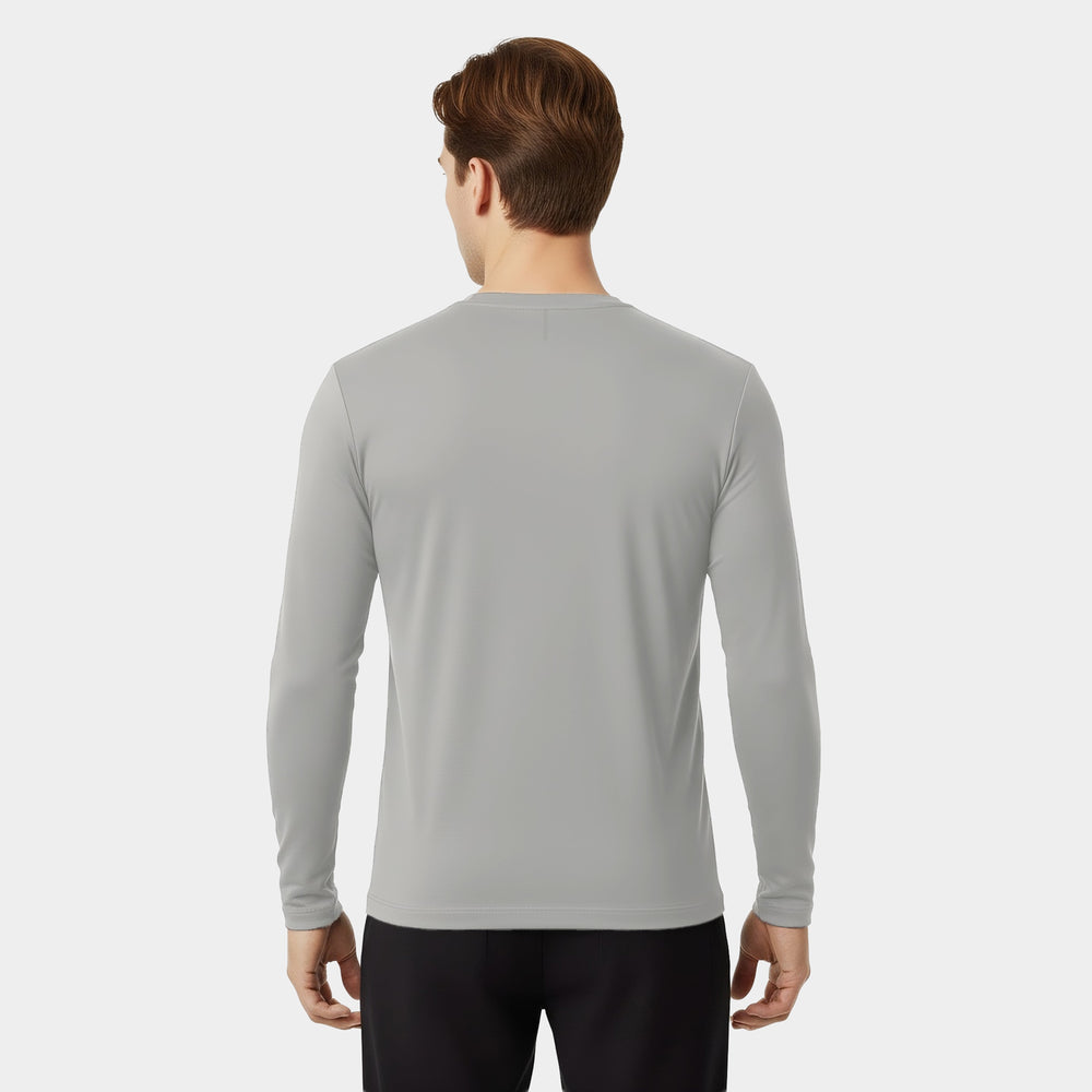 Mason Grey Long Sleeve Crew