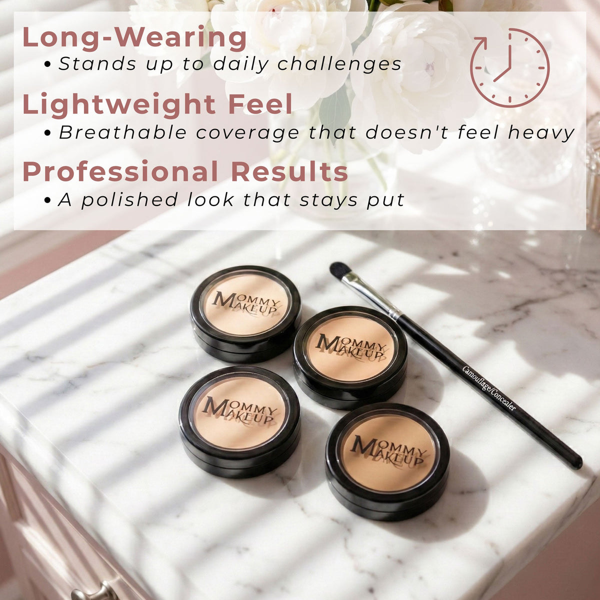Mommy's Little Helper Concealer, Eyeshadow Base & Face Cover Up - Sleeping Beauty (Light/Medium) - Snipetell