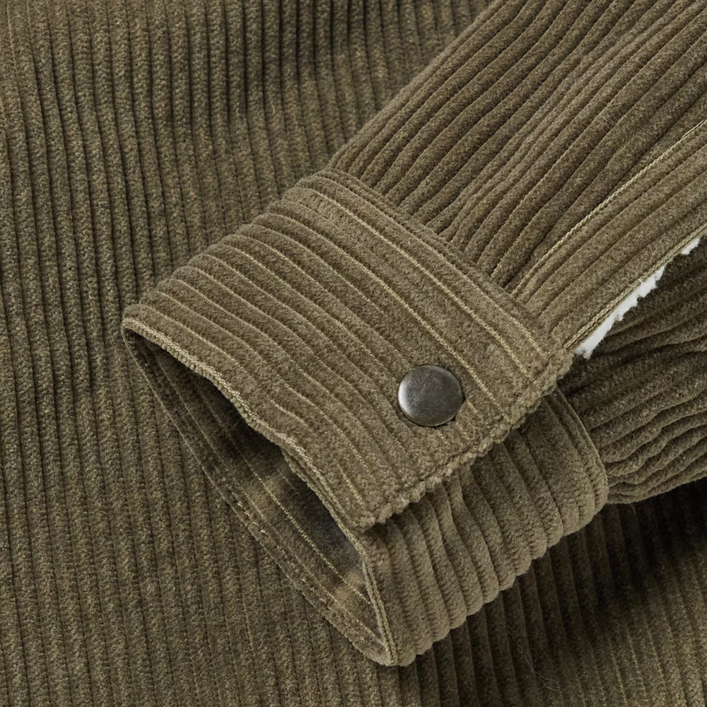 Men’s Soft Shearling Corduroy Jacket