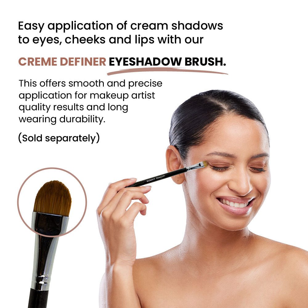 Cameo Any Wear Creme - A Waterproof Multi-tasking creme to powder product for eyes, cheeks & lips. Can be worn anywhere - Snipetell