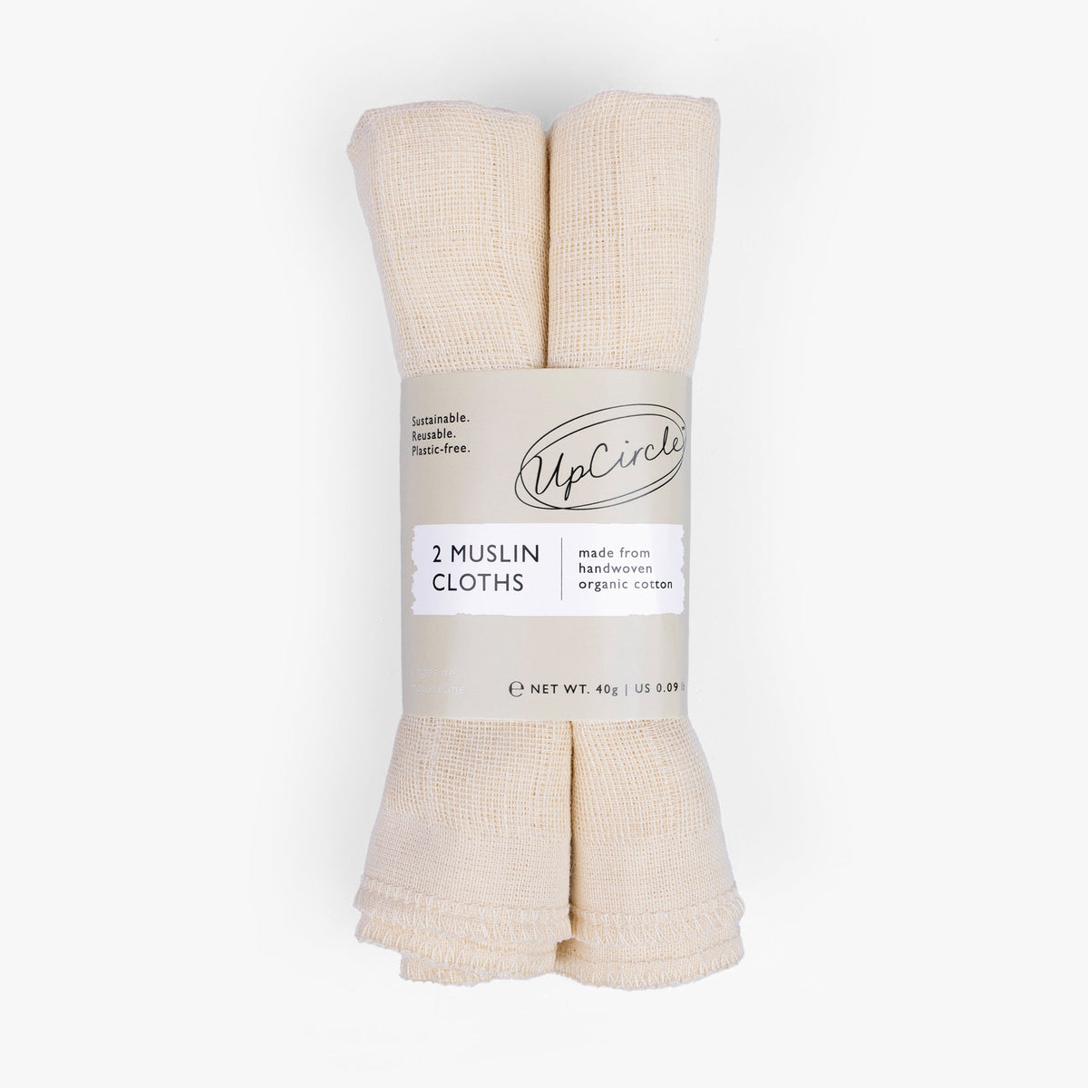 Organic Muslin Face Cloths - Snipetell