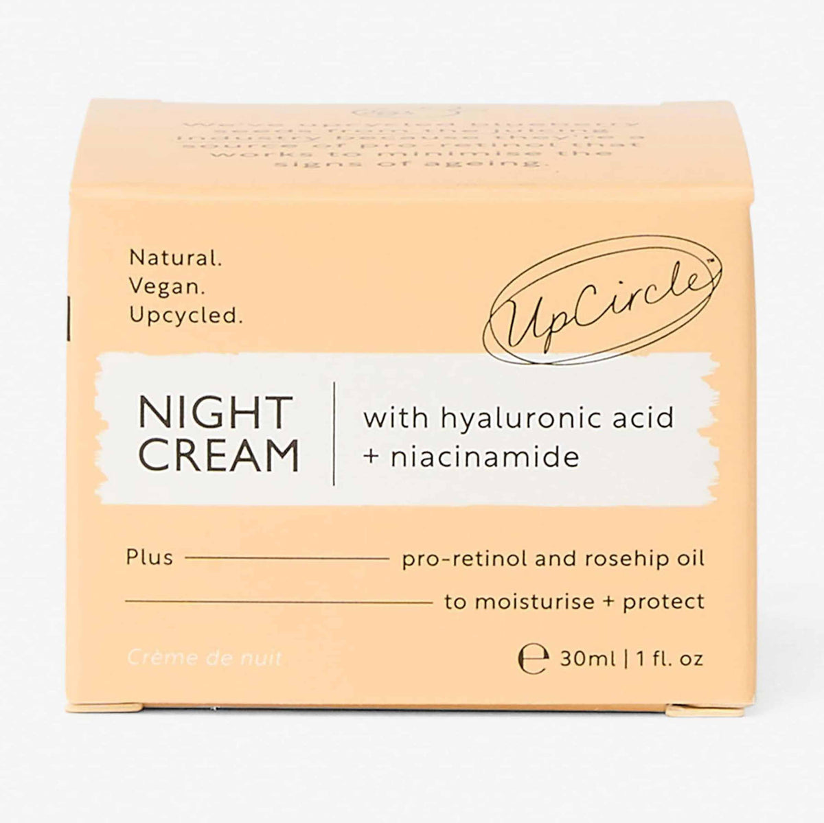 Night Cream with Hyaluronic Acid + Niacinamide - Travel Size - Snipetell