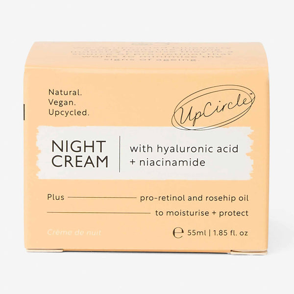 Crème de nuit à l'acide hyaluronique + niacinamide