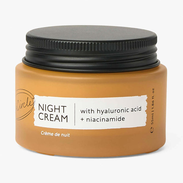 Crème de nuit à l'acide hyaluronique + niacinamide