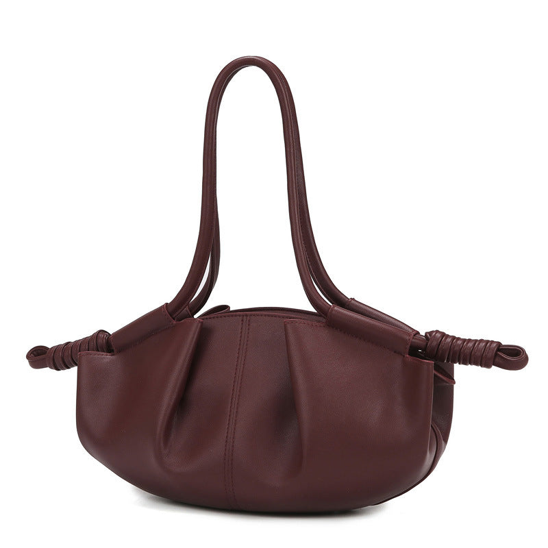 Shoulder Bag Handbags Women High Grade Fashionable Cloud Bag Women Textured Office Messenger Bag