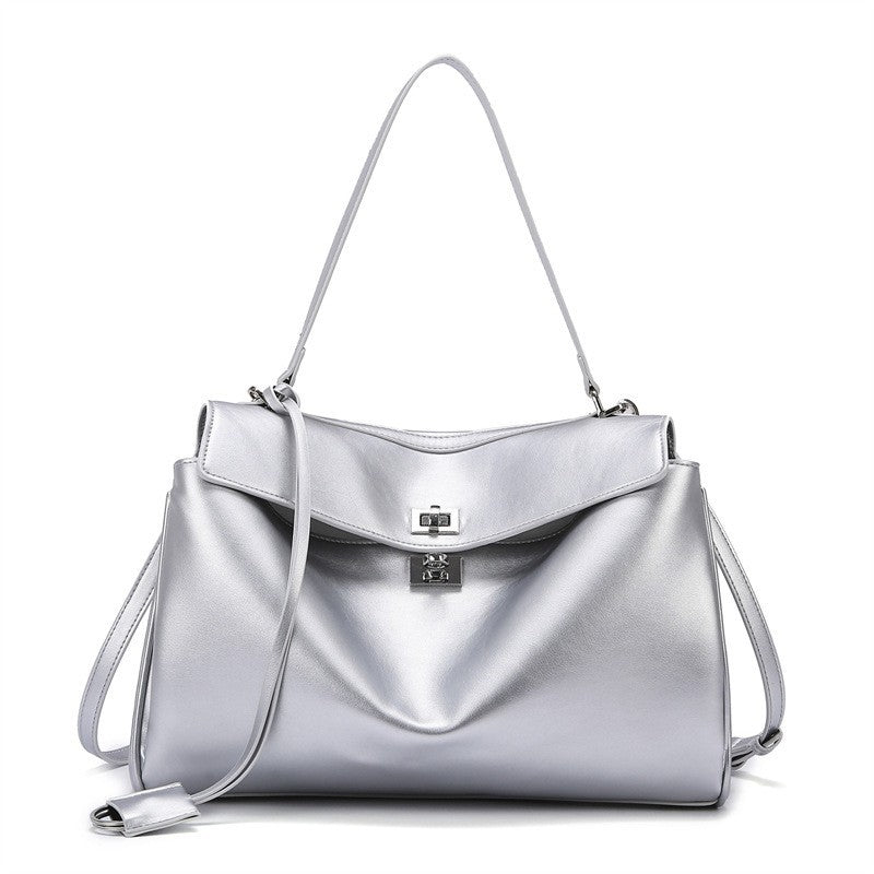 Women Bag Rodeo Bag Large Capacity Office Tote B Home Same Tote Textured One Shoulder Bag