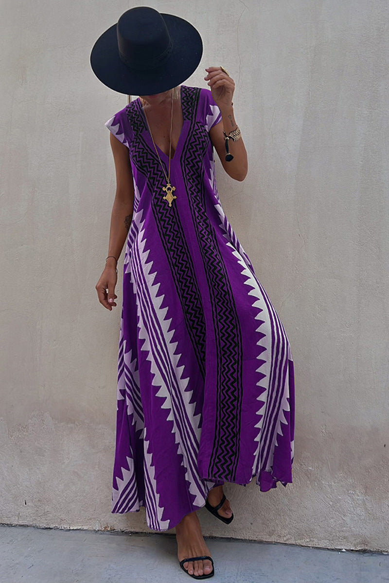Casual Dress Holiday Women Loose Dress