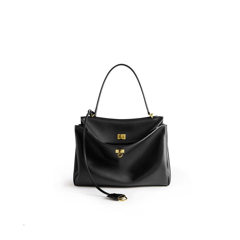 Women Bag Rodeo Bag Large Capacity Office Tote B Home Same Tote Textured One Shoulder Bag