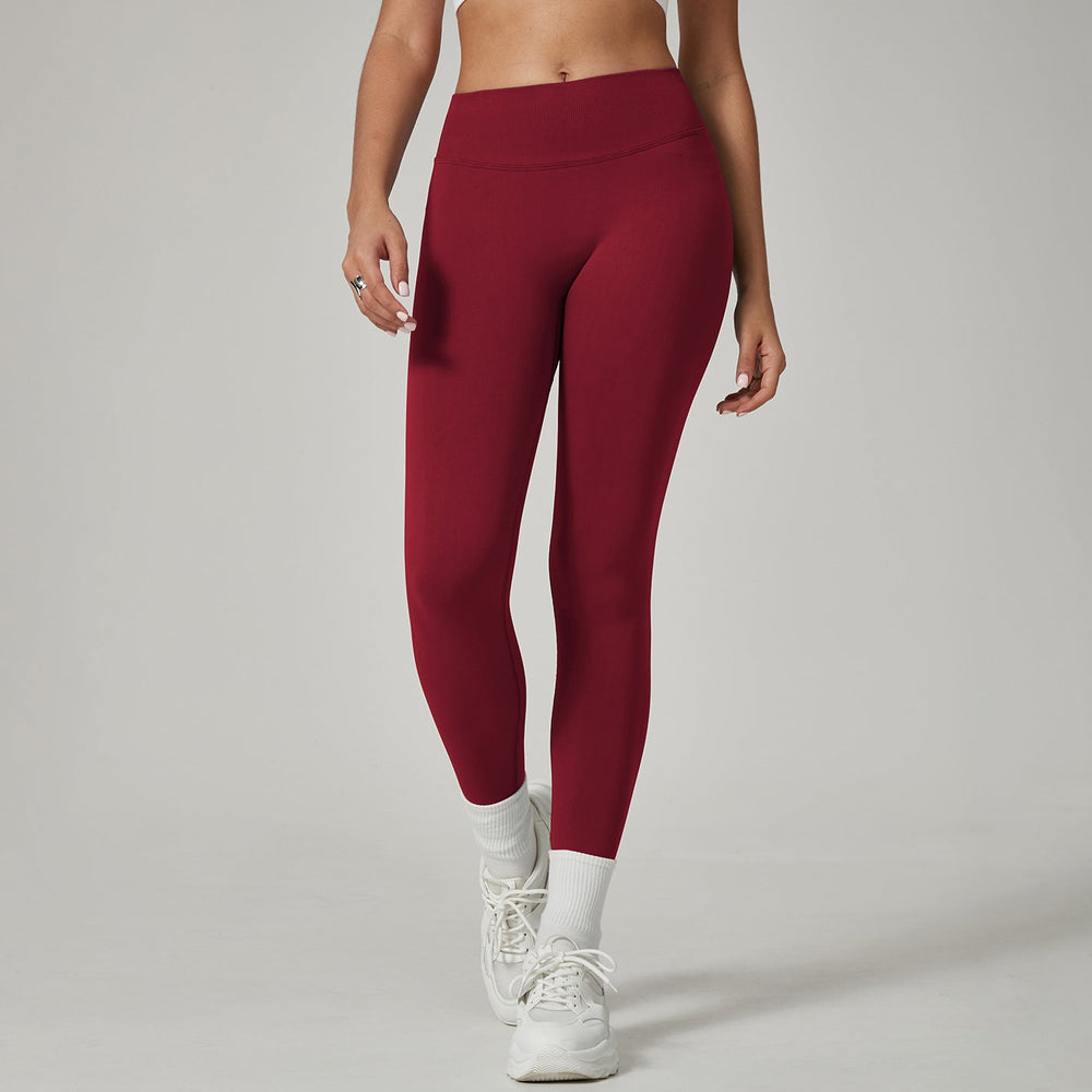 Sports High Waist Yoga Pants No Embarrassment Line Hip Lifting Peach Hip Fitness Pants Sports Yoga Pants
