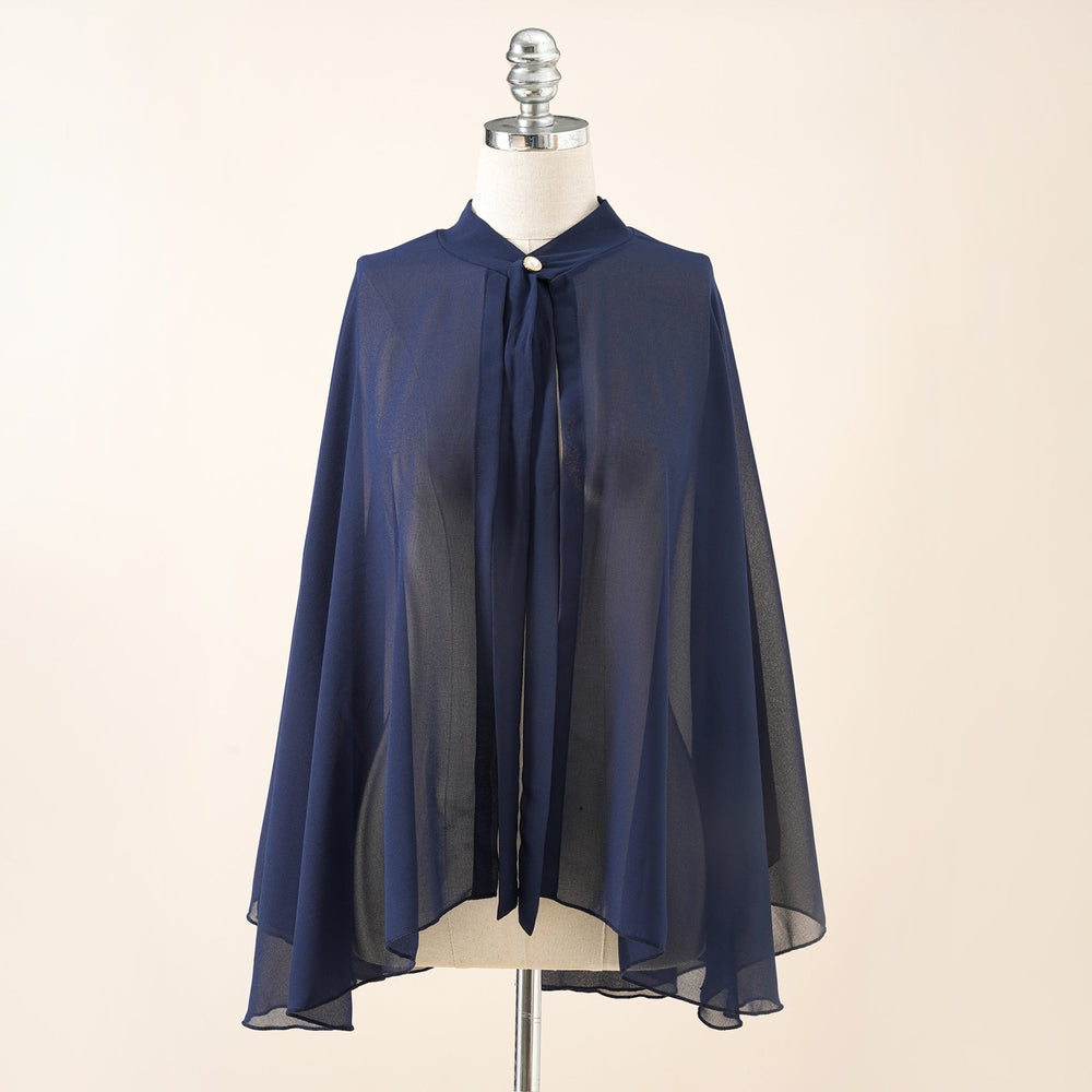 Solid Color Chiffon Button Cardigan Overclothes Outdoor Sunshade Cycling Sunscreen Shawl Beach Scarf