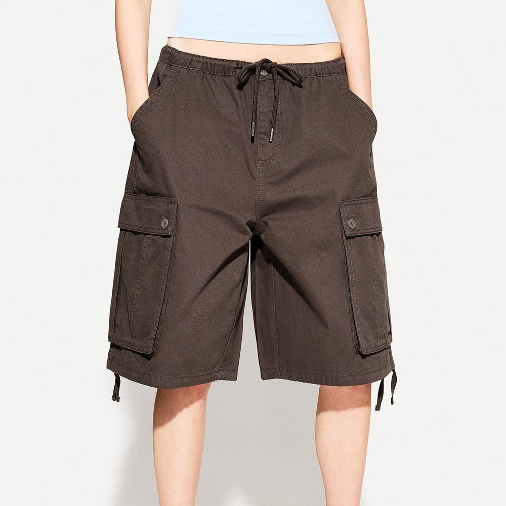 Workwear Shorts Summer Loose Shorts Quality All-Match Thin Trendy Trendy Capris Pants
