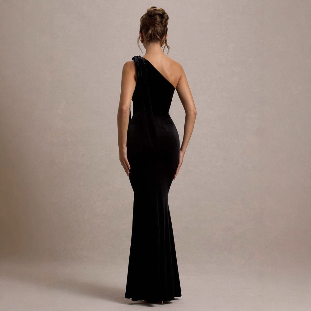 Spring Summer Women Solid Color Casual Sexy Oblique Shoulder Comfortable Slim Sleeveless Sheath Dress