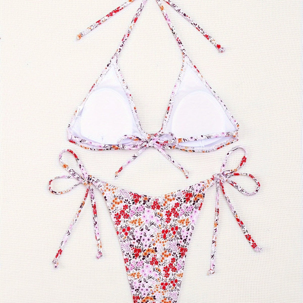 Women Clothing Floral Bikini Direct Supply Swimsuit Women